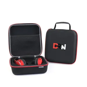 Custom Portable Earphone Case Headphone Case Pocket Bag Earbud EVA Case Headphone Earphone Bag