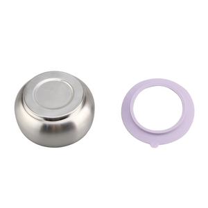 Food Grade Anti Slip Kids Feeding Stainless Steel Suction <b>Bowl</b> - Product Image 4