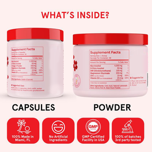 OEM Bestseller su TikTok: Polvere di Myo & D-Chiro Inositolo Multivitaminica con DIM, Zinco, Vitamina D, Magnesio Gusto Limonata Rosa - Product Image 6