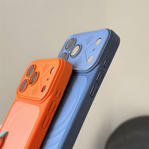เคสโทรศัพท์แม่เหล็ก Original Ripples สำหรับ iPhone 17 16 15 Pro Max รุ่น Wave Armor พร้อมกระจกป้องกันเลนส์กล้อง ฝาหลังแบบด้าน - Product Image 6