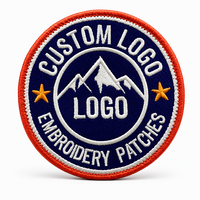 Patchs personnalisés en toile et caoutchouc thermocollants, brodés avec logo de club sportif et nom de marque, pour presse à chaud, respectueux de l'environnement, de la marque Uniquegifts