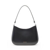 Petit sac à bandoulière en PU à deux sangles pour femme, pochette de luxe avec fermeture éclair, collection automne-printemps