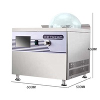 Machine dure de crème glacée de Gelato de congélateur d'affichage de haute qualité de vente chaude professionnelle commerciale en vente
