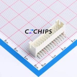 HC-PHB-2*14AW-05 Wire-to-Board Pin Header Bent Lead Through Hole,P=2mm Connector 2x14P 2mm Right Angle Insert 28P - Product Image 1