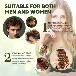 <span class=keywords><strong>Mousse</strong></span> per Capelli Jaysuing 60ml, Spray Modellante Idratante per Ricci, Lucidante con Estratti Vegetali - Product Image 2