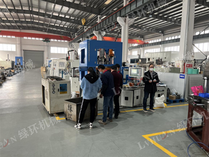 자동 <span class=keywords><strong>PP</strong></span> 아기 수유 병 송풍기/사출 스트레치 타격 성형 기계 - Product Image 2