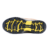 Chaussures de sécurité MaxiTough pour hommes en cuir suédé et cuir pleine fleur, à embout en acier et antidérapantes, imperméables, résistantes à l'huile et aux travaux forestiers