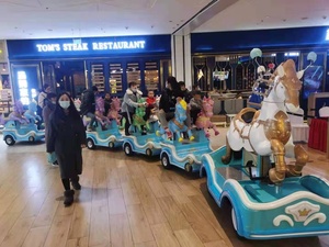 Divertimento Mini usato educativi parco cavalcata elettrica su mini sia All'aperto e al coperto giro animale trackless <span class=keywords><strong>treno</strong></span> - Product Image 4