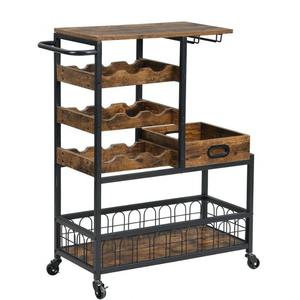 Carrito de cocina para el hogar, almacenamiento de panadería para hoteles, carrito de comedor, carrito de entrega de comida para restaurantes, carros comerciales de utilidad para licores - Product Image 1