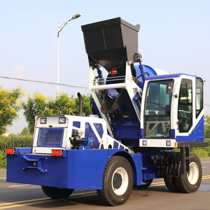 شاحنة خلط خرسانة صغيرة موديل 2024 1.5 CBM مع ماكينات ضخ للبيع - Product Image 2