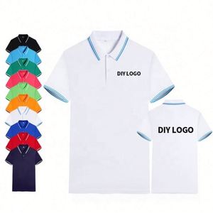 Camisetas Polo de Alta Calidad al por Mayor a Precio de Fábrica para Hombre, Camisetas de Manga Corta de Poliéster con Logotipo Personalizado para Hombre - Product Image 1