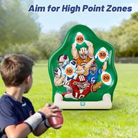 Jouet de football gonflable pour enfants, jeu de lancer d'eau en plein air, jouet interactif en PVC amusant pour parents et enfants