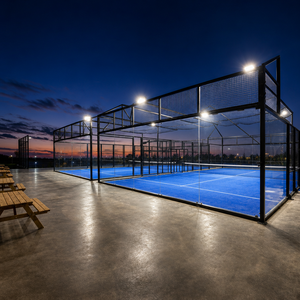 Venta Directa de Fábrica, Anillo de Luz LED Personalizado, Equipo para Pista de Pádel Panorámica Interior - Product Image 3