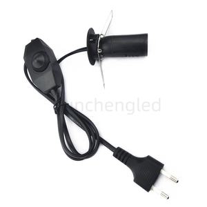 E14 <strong>E27</strong> 301 <strong>Dimmer</strong> Switch US Plug Head for Power Cord Cable Electric Power Switch Cord Himalayan Salt Lamp Holder - Product Image 4