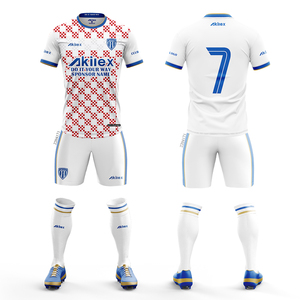 Akilex足球俱乐部来样定做高品质快干透气全队套装足球服套装 - Product Image 2