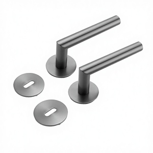 High Quality Modern Stainless Steel Apartment <b>Security</b> Door <b>Locks</b> and Handles for Interior Doors with Easy Installation - Product Image 3