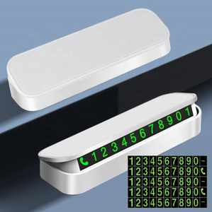 <span class=keywords><strong>Numero</strong></span> <span class=keywords><strong>di</strong></span> <span class=keywords><strong>telefono</strong></span> della scheda <span class=keywords><strong>di</strong></span> parcheggio temporaneo dell'auto nella piastra <span class=keywords><strong>di</strong></span> parcheggio auto premere per nascondere il supporto del <span class=keywords><strong>numero</strong></span> <span class=keywords><strong>di</strong></span> <span class=keywords><strong>telefono</strong></span> bagliore - Product Image 4