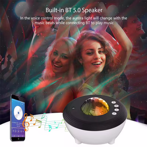 Smart APP Control Aurora Galaxy <b>Star</b> Projector with White Noise <b>LED</b> Nebula Night Light for Bedroom - Product Image 6