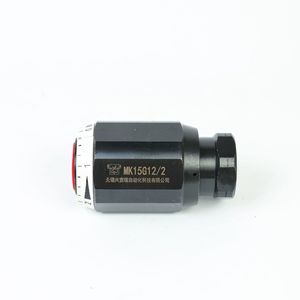 Vanne de régulation unidirectionnelle Mk15g12 2 en acier au carbone noirci, port 1/2 po, pression maximale 315 bars - Product Image 1