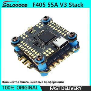 SoloGood F405 55A Stack ICM42688P F405 Flugcontroller BLHELI_S 55A 4in1 ESC 30,5X30,5mm <span class=keywords><strong>2</strong></span>-6S RC FPV Racing Freestyle Drohnen - Product Image 5
