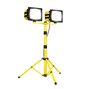 Proiettore LED Tiger 2x30W con Treppiede, Doppia Luce, Illuminazione per Cantieri - Product Image 2