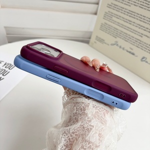 เคสโทรศัพท์แม่เหล็กแบบด้านโปร่งแสงสำหรับ iPhone 17 12 13 Pro Max 14 15 16 Plus รองรับการชาร์จไร้สาย ป้องกันการกระแทก ขายส่ง - Product Image 4