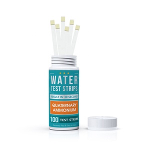 Bandelettes de <span class=keywords><strong>test</strong></span> de qualité de l'eau d'ammonium quaternaire W-1, résultat en 30s, paquet de 100, <span class=keywords><strong>test</strong></span> de l'eau - Product Image 5