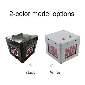 Reloj de Ajedrez Digital Portátil GANXIN con Pantalla LED de 4 Caras, Funciona con Pilas <span class=keywords><strong>AA</strong></span>, Temporizador de Cuenta Regresiva para Torneos de Póker, Reloj de Tiros - Product Image 2