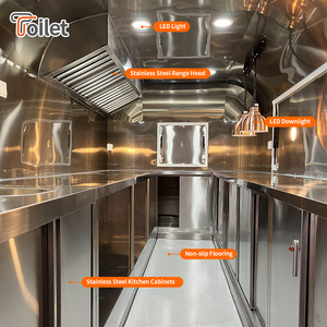 รถขายอาหารเคลื่อนที่แบบลากจูง รถขายฮอทดอก รถขายกาแฟ รถขายขนม รถขายไอศกรีม บ้านเคลื่อนที่ รถพ่วงขายอาหาร เยอรมนี - Product Image 2