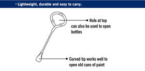 ROLLINGDOG-STANDARD 80931 페인트 캔과 병따개 - Product Image 2