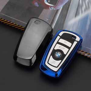Funda <span class=keywords><strong>de</strong></span> Lujo para Llave <span class=keywords><strong>de</strong></span> Coche <span class=keywords><strong>de</strong></span> TPU, para BMW 320li 325li Serie 5 520 525li Serie 7 730li, Funda para Llave con Control Remoto - Product Image 4
