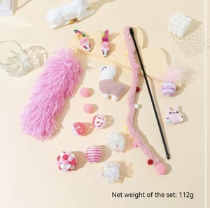 Interactive Fashion <strong>Cat</strong> Toys Durable Eco-Friendly Plush with Feather Bells &amp; <strong>Game</strong> Sticks Favorite Shapes for Indoor/Outdoor Use - Product Image 6