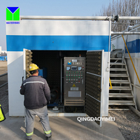 Station d'épuration des eaux usées MBR/MBBR à contrôle entièrement automatique avec PLC et pompe pour les eaux usées des décharges