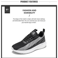 Fabrication de chaussures de sport, nouvelles chaussures de course à pied en maille fine, chaussures décontractées en maille respirante, 2023