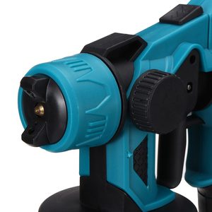 Pulvérisateur de peinture sans fil professionnel à batterie avec moteur sans balais pour l'arrosage domestique des fleurs et les projets - Product Image 3