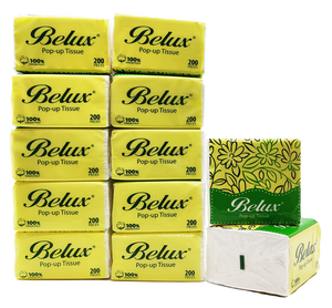 Toallas de Papel para Manos Belux Recycle White 2 Singapore, Hechas con Pulpa de Madera Mixta, Ecológicas, Suaves, Plegadas en M, para el Cuidado Personal y el Hogar - Product Image 6