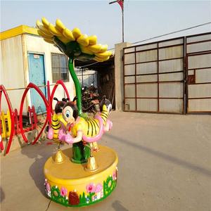 <span class=keywords><strong>Giostra</strong></span> per Bambini a Tema Ape di Alta Qualità, Mini Carosello per Centri Commerciali e Parchi Divertimento Europei e Americani - Product Image 4