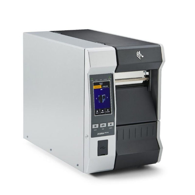 Zebra ZT610 Industrial Thermal Transfer & Thermal Printer, Touch Screen 600DPI USB Ethernet RS232 Industrial Thermal Printer