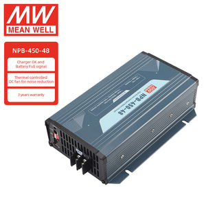 Meanwell NPB-450-48 catu daya beralih SMPS pengisi daya baterai jangkauan keluaran lebar 450W - Product Image 1
