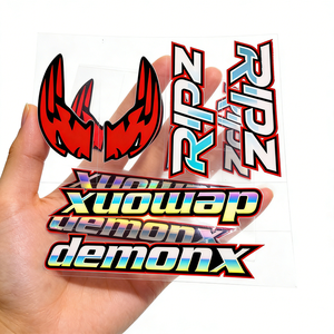 Etiquetas Adhesivas de Vinilo Transparente Personalizadas al por Mayor - Calcomanías Transparentes Impermeables <span class=keywords><strong>para</strong></span> Logotipos de Productos - Directo de Fábrica OEM - Product Image 1