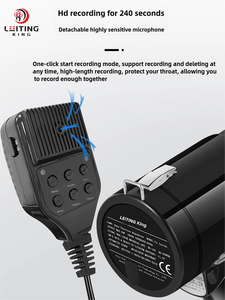 [50W Alta Potencia] Megáfono Leiting King CR-87 para V5.0 2000-3000mAh, Altavoz PA, Bocina para Exteriores, Fiestas, Escenarios, Eventos Deportivos - Product Image 6