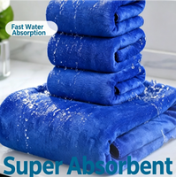 Serviettes de lavage auto en gros d'usine, chiffons de nettoyage automobile, accessoires automobiles, absorbants, chiffons en microfibres épaisses, grandes serviettes.