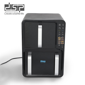 Friteuse à air double couche DSP 12L avec écran pour une cuisson saine - Product Image 2