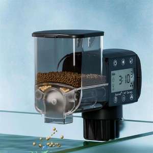 FA-250 JEBAO Alimentatore Automatico per Acquario con Timer Intelligente, Controllo Remoto Wireless WIFI, Accessori per Vasche di Pesci Ornamentali - Product Image 1
