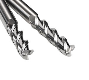 Fraises à bois en carbure de tungstène Jinchuan hautement polies 3/4/6 mm, outil CNC, fraise à 3 flûtes, fraise à hélice 35, non revêtue, fraise à découper - Product Image 6