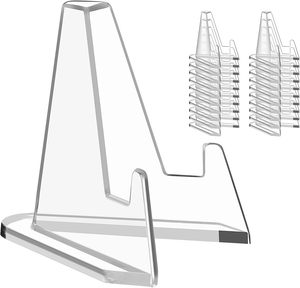 Thẻ hiển thị đứng, Bộ 20 Giá vẽ nhỏ, giá đỡ Acrylic. - Product Image 1