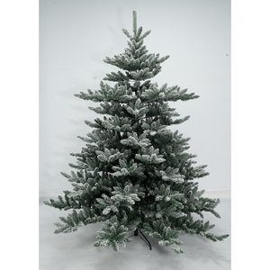 Les décorations pliantes artificielles tournent l'arbre de Noël de neige pour la décoration extérieure de fête de bureau à domicile - Product Image 1