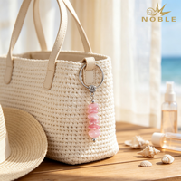 Porte-clés inspirant et sentimental pour maman, thème amour doux, breloque perlée, pendentif pour sac quotidien, cadeau attentionné
