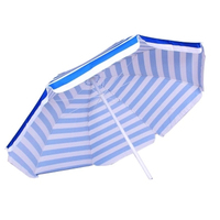 Parapluie de plage réglable, en Polyester, imprimé personnalisé, pour l'extérieur, pare-soleil, offre spéciale, 170G