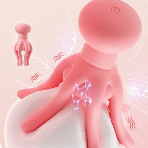 Envío de la gota Adulto Masturbador femenino Vibrador Masaje de senos Estimulación del pezón Succionador de clítoris Juguetes sexuales para mujeres - Product Image 2